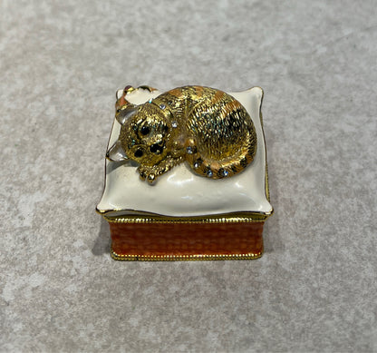 Cat Trinket Box