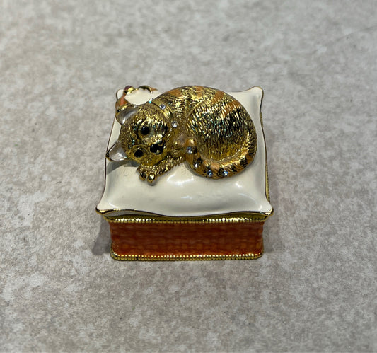 Cat Trinket Box
