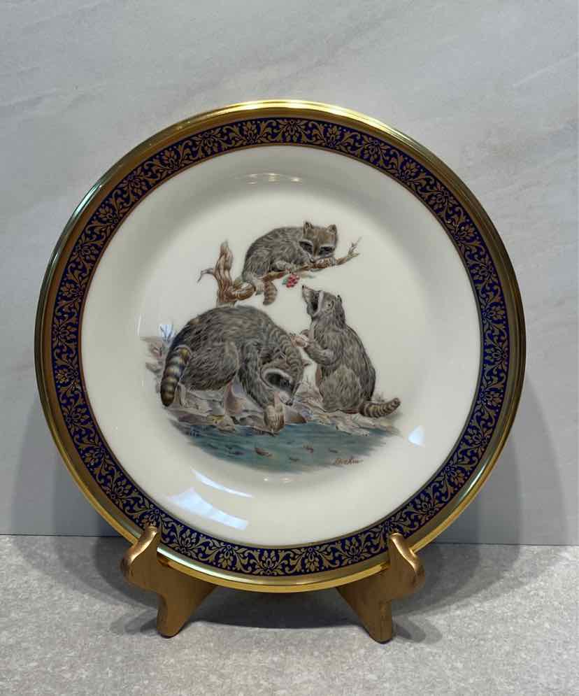 Lenox Raccoon Plate