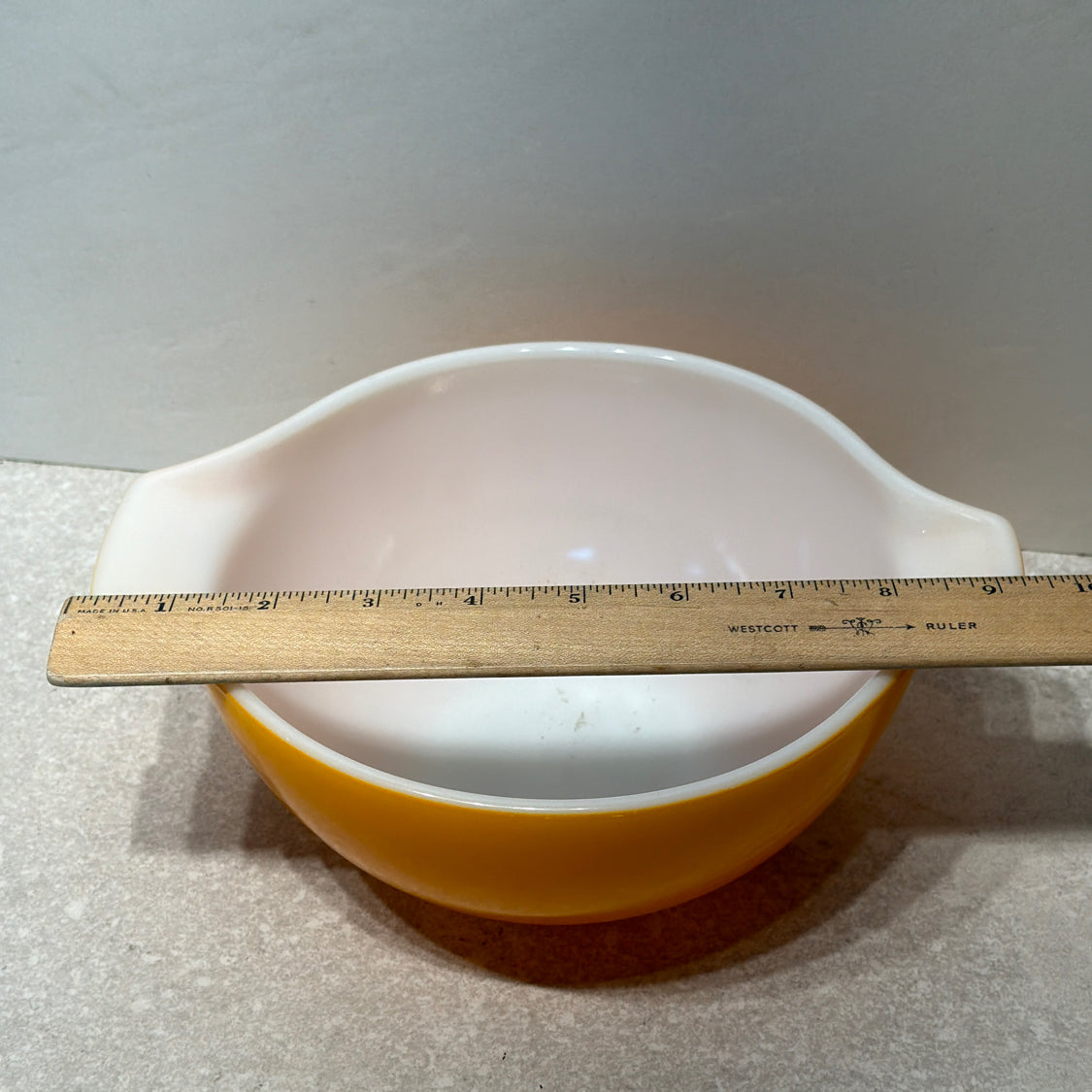 Orange Pyrex Bowl 442