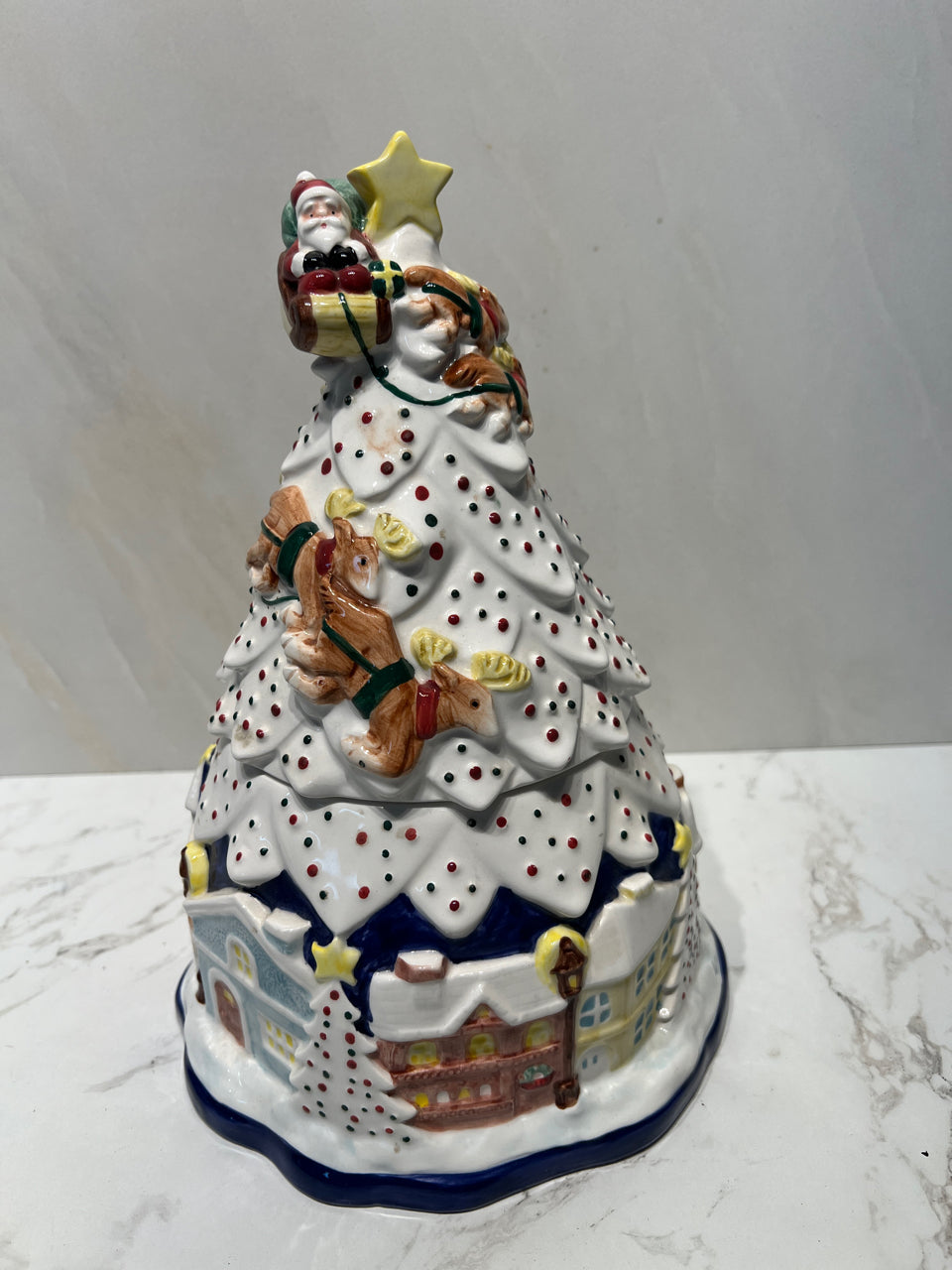Covered Christams Noritake Tree