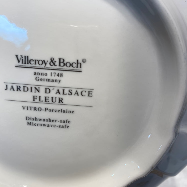 Villeroy And Boch Jardin D'Alsace Serving Bowl