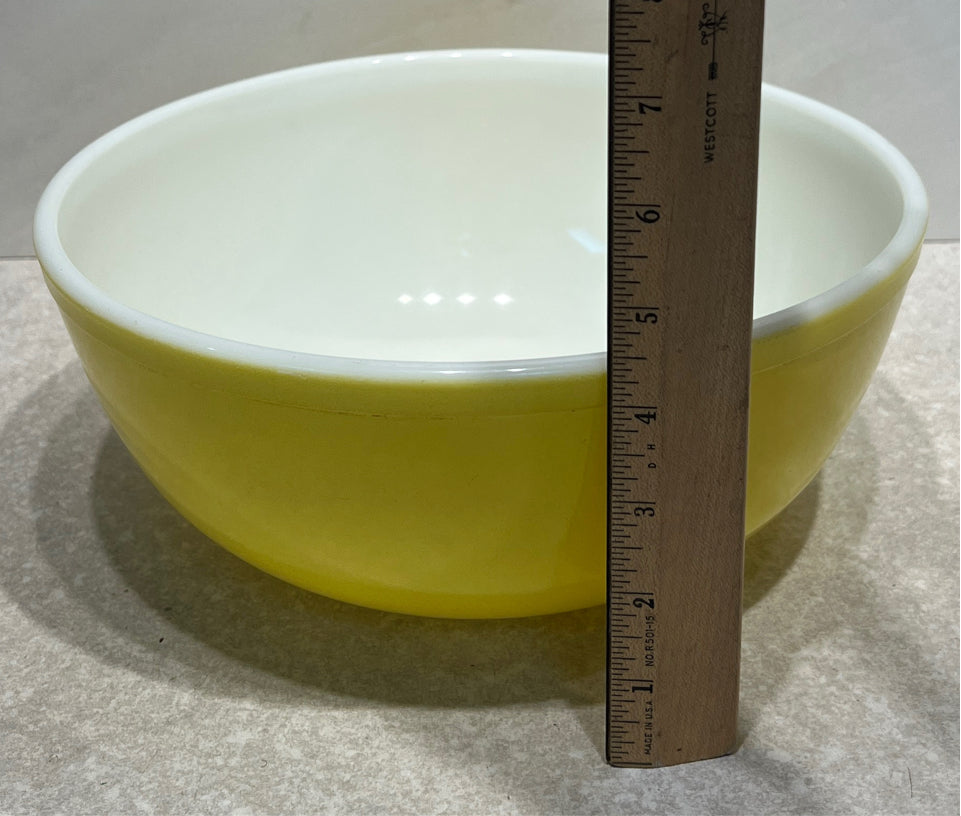 Pyrex Yellow Bowl