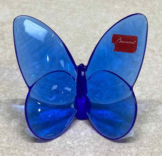 Baccarat Blue Butterfly