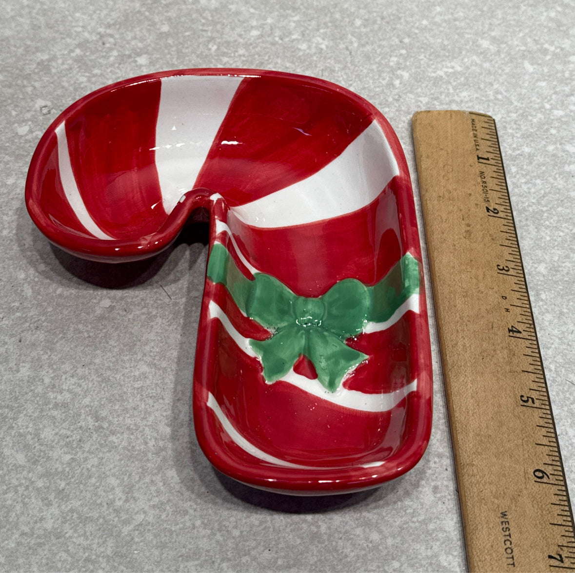Candy Cane Dish