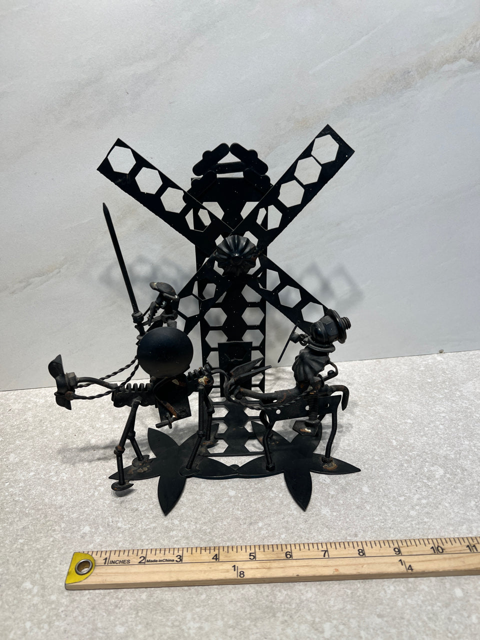 Don Quixote Metal Sculpture