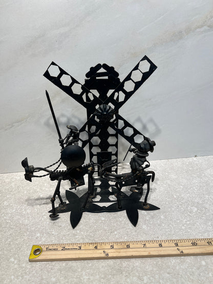 Don Quixote Metal Sculpture