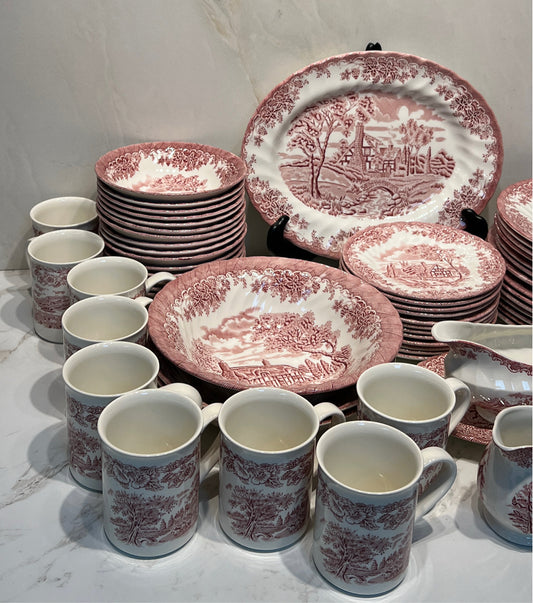 Chruchill England "The Brook" Dinnerware Set