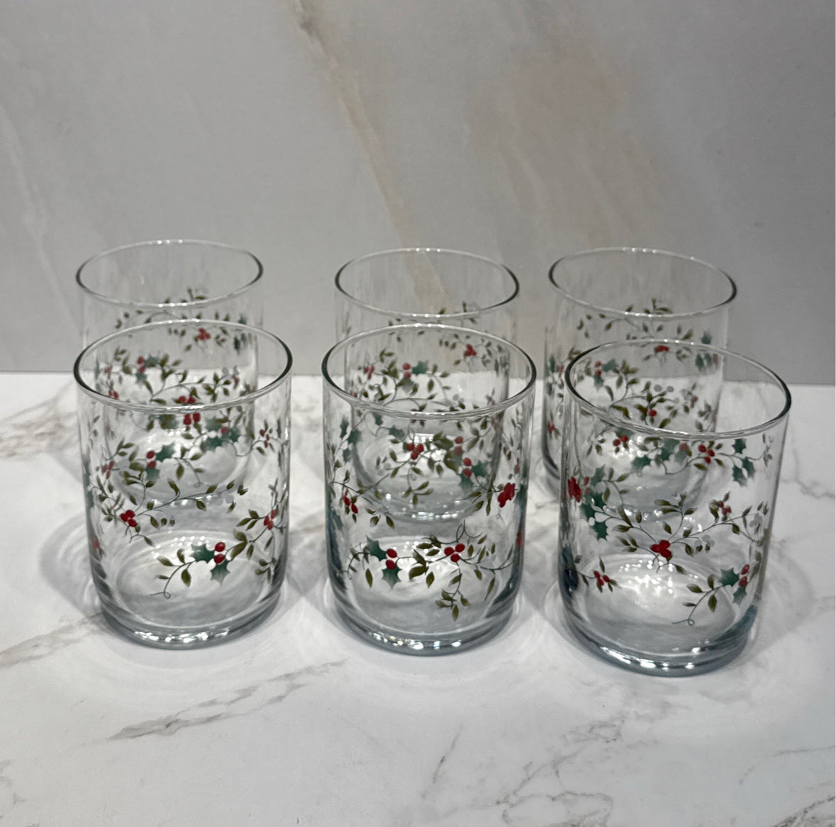 Set of 6 Pfalztgraff Glasses