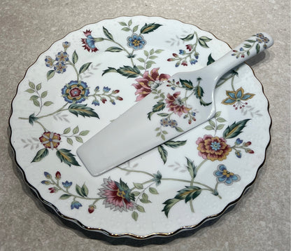 Andrea By Sadek Cake Plate With Server