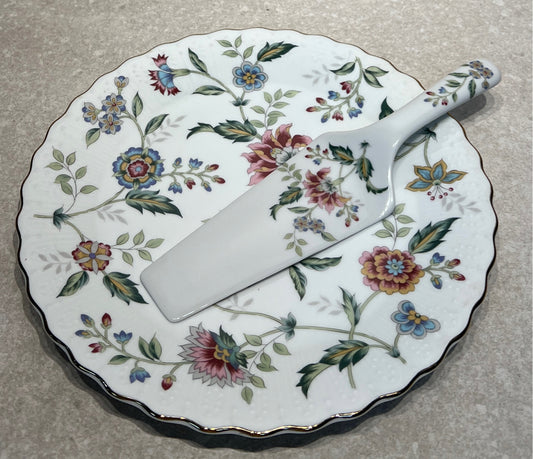 Andrea By Sadek Cake Plate With Server