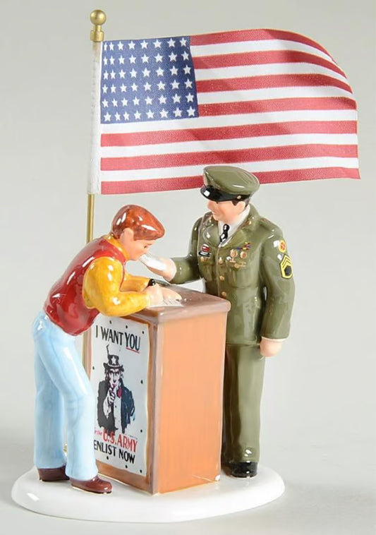 Dept. 56 Brand New Recruit