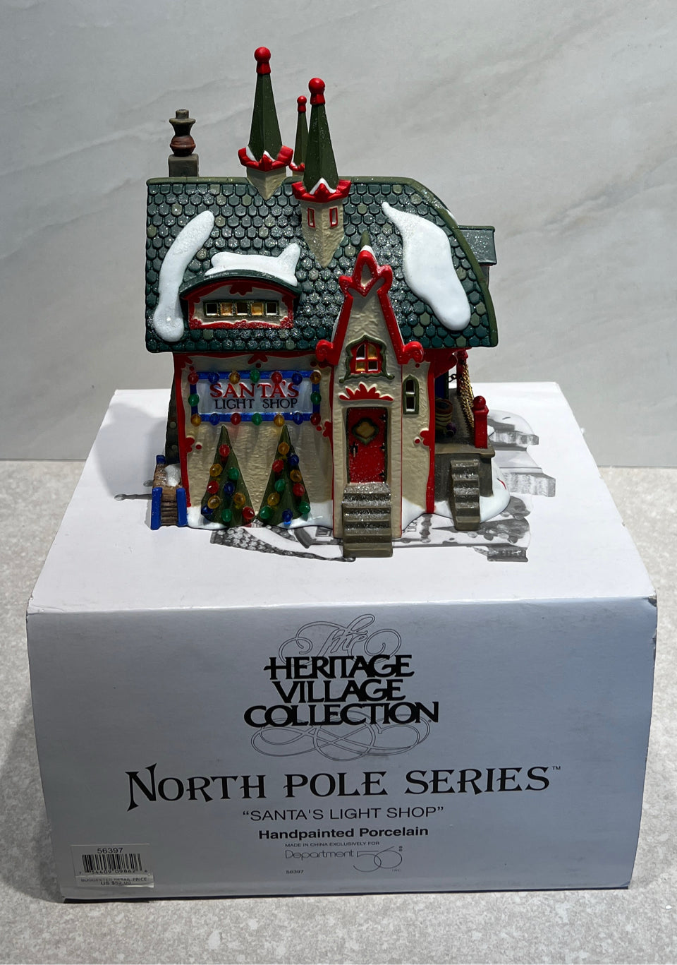 Dept. 56 Santa's Light Shop