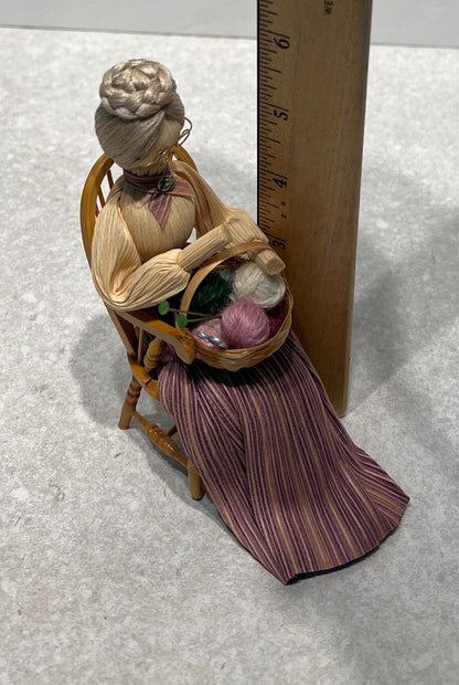 Knitting Figurine