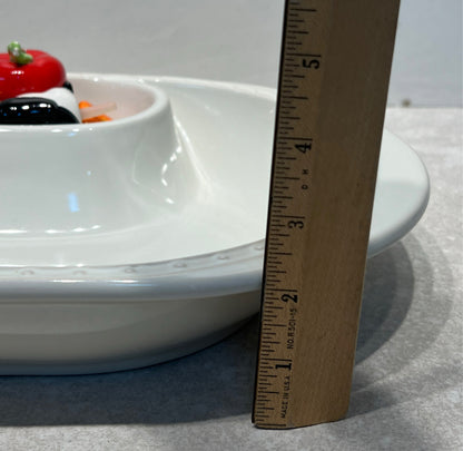 Nora Fleming Bowl with 4  Inserts