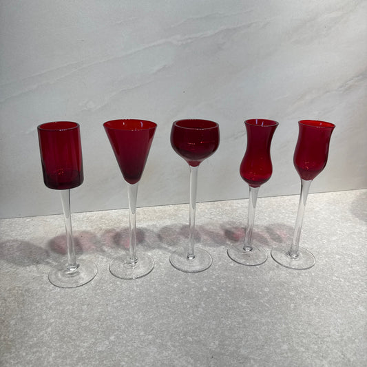 Set of 5 Pottery Barn Cordials