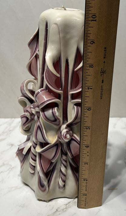 Carved Candle