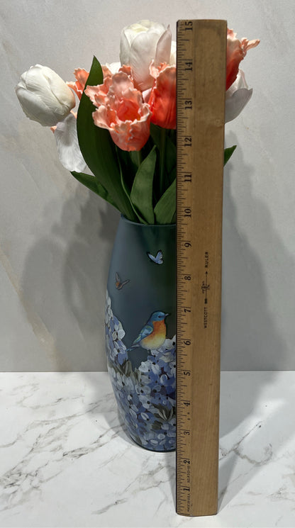 Vase with Artificial Decor
