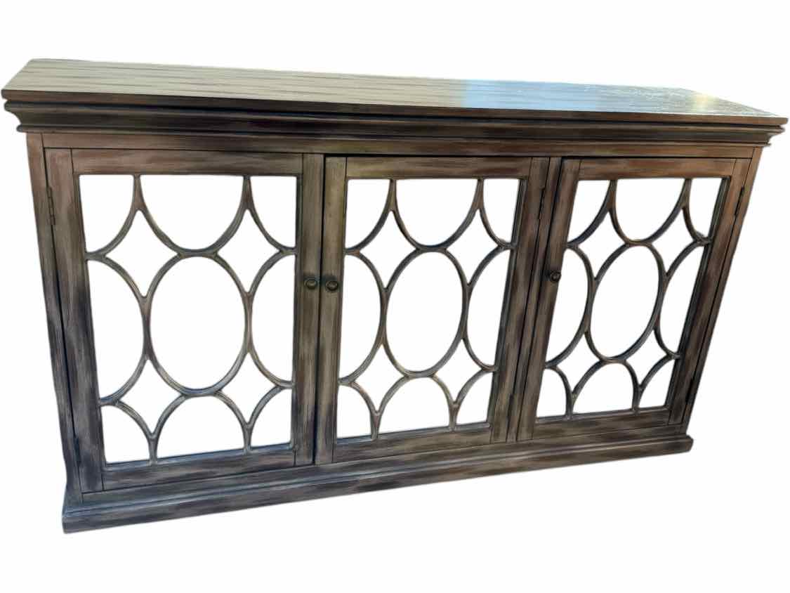 Mirrored Front Credenza