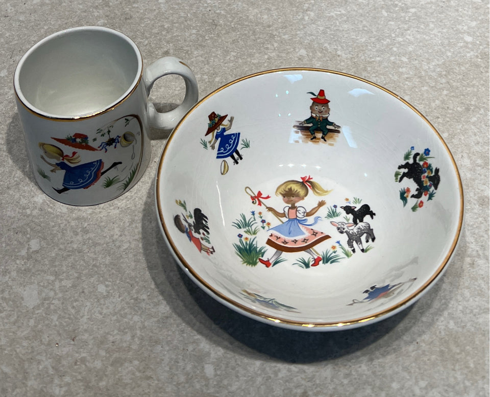Ireland Bowl With Mug