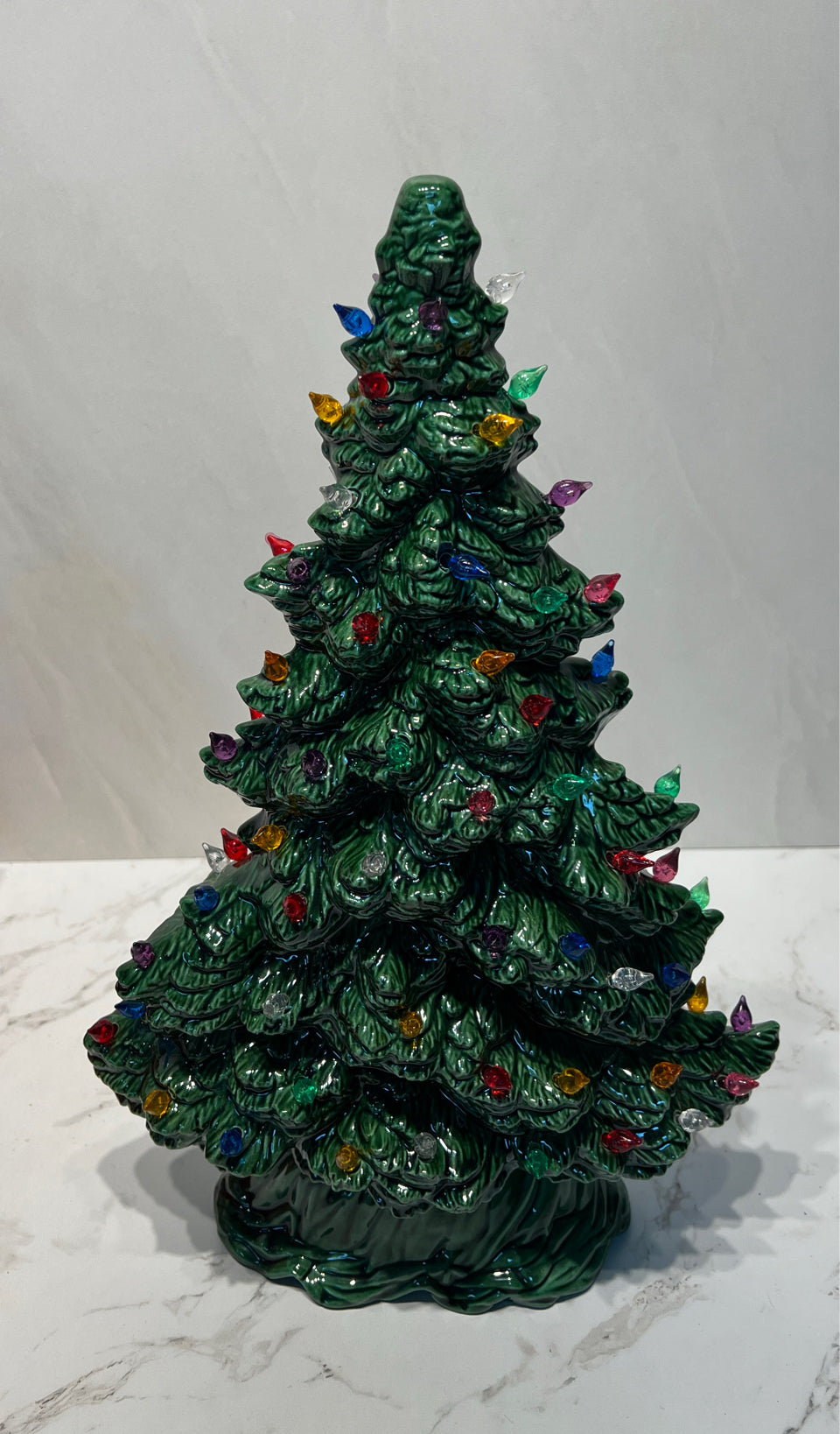Vintage Ceramic Christmas Tree