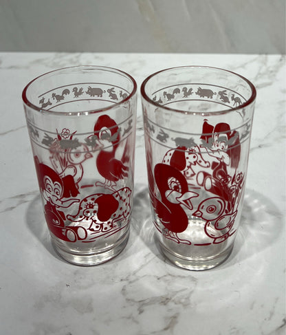 Set of 2 Swanky Swig Glasses
