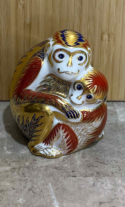 Royal Crown Derby Monkeys