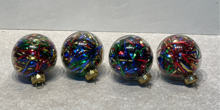 Set of 4 Ornaments