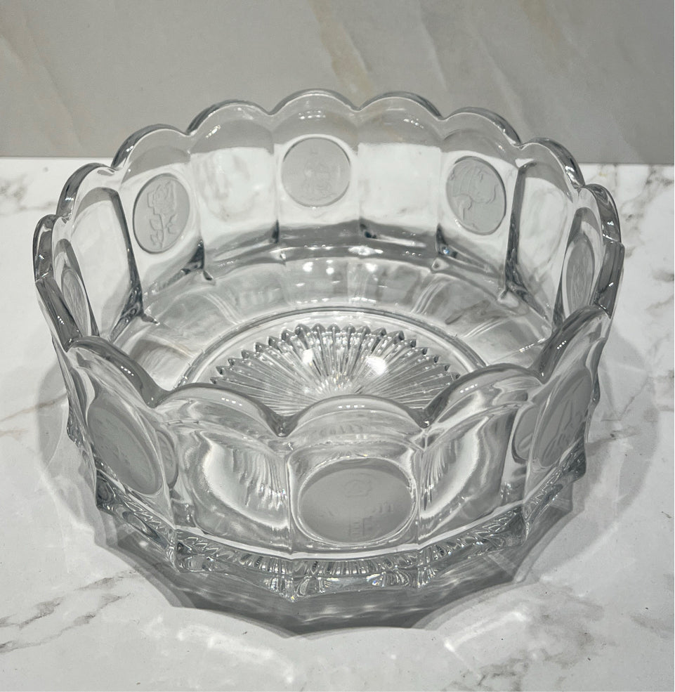 Coin Glass Bowl