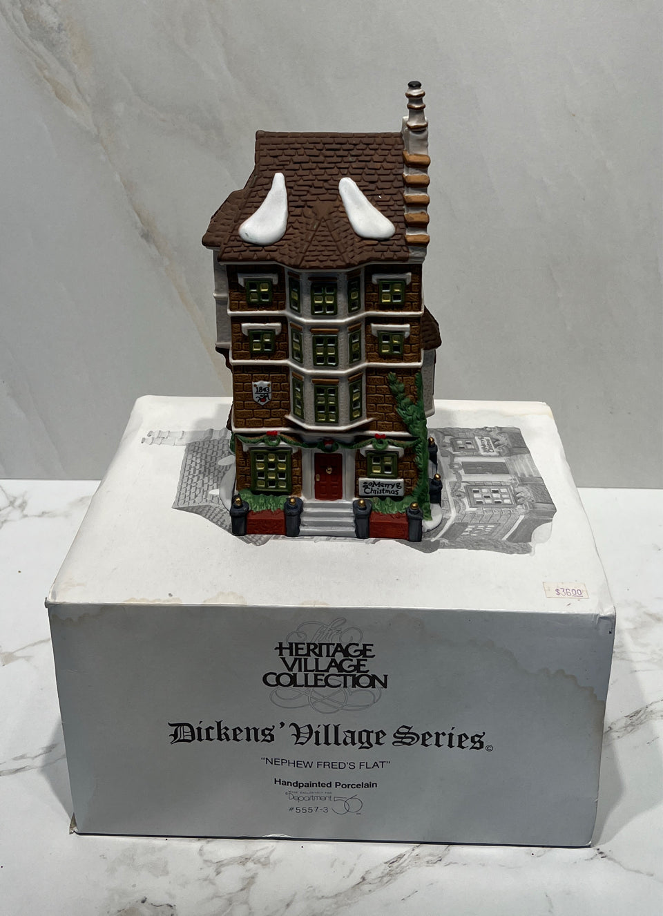 Dept. 56 Nephew Fred's Flat