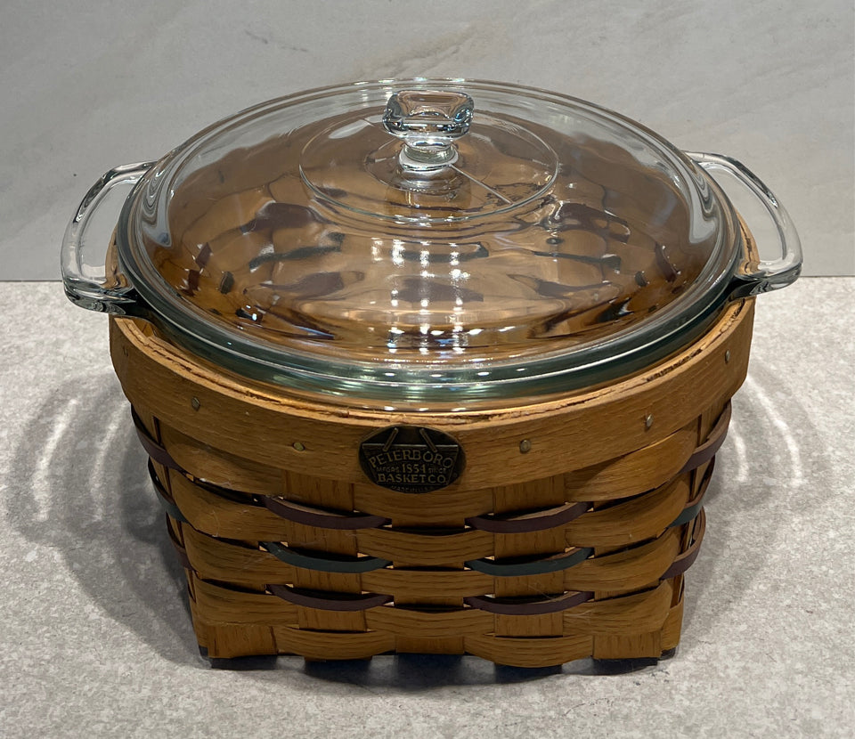 Peterboro Basket with overed Bowl