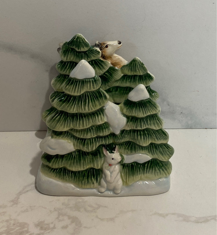 Fitz And Floyd Napkin Holder