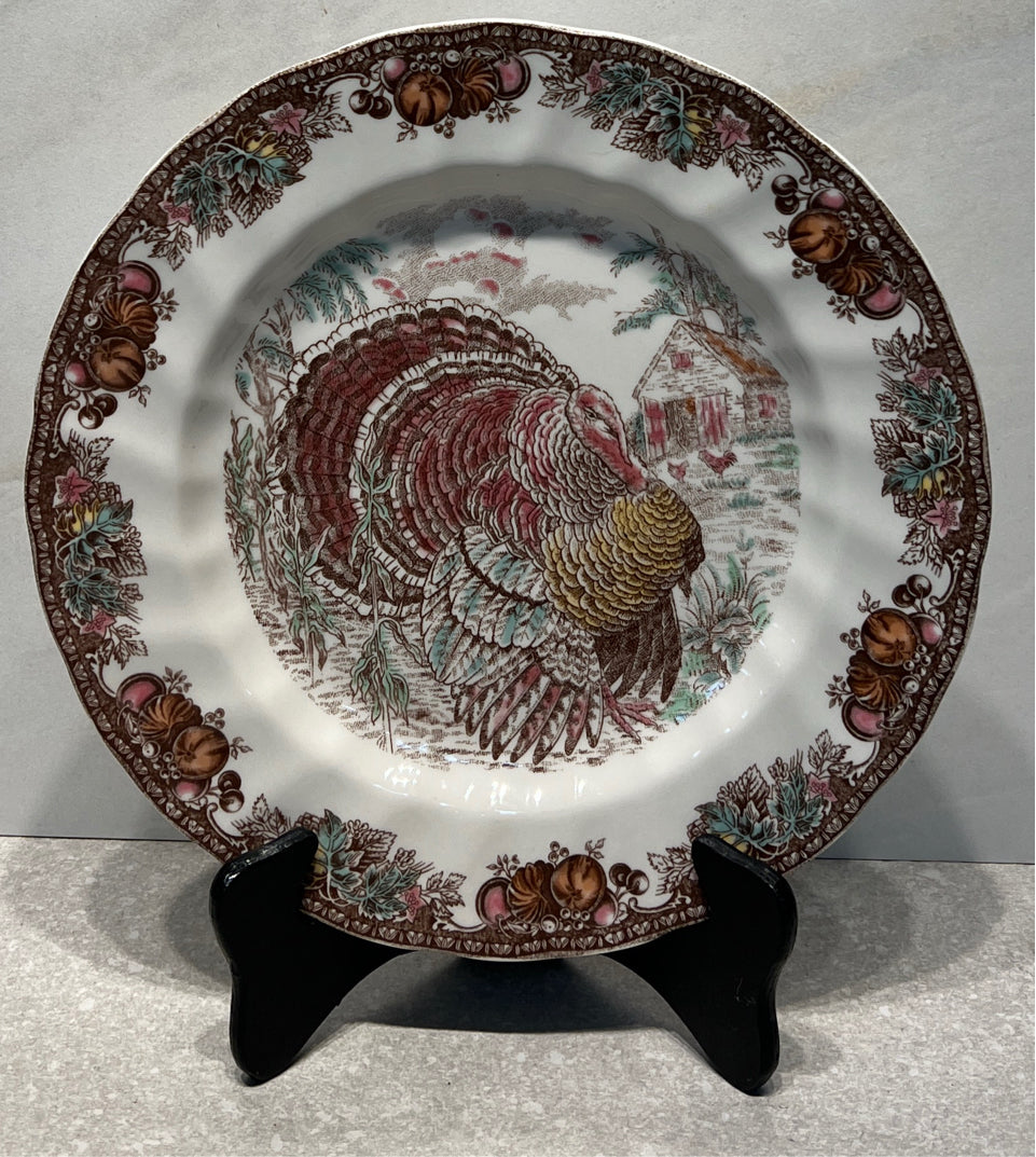Autumn Monarch Johnson Bros Plate