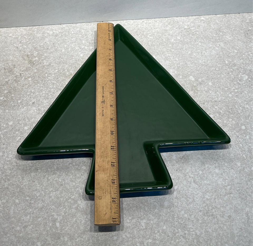 Christmas Tree Plate