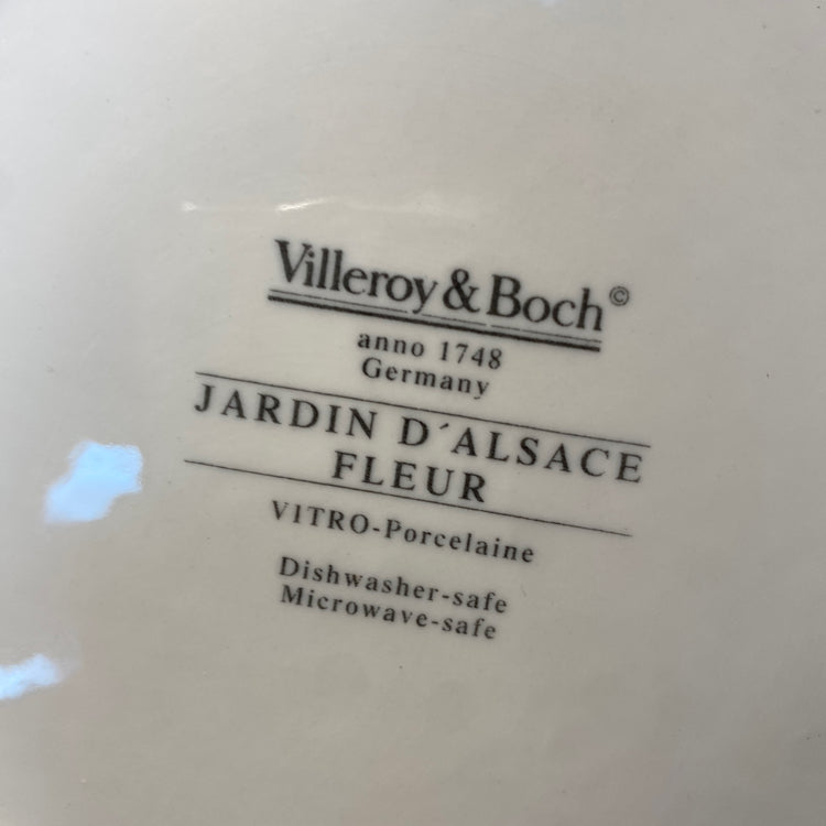 Villeroy And Boch Jardin D'Alsace Serving Bowl