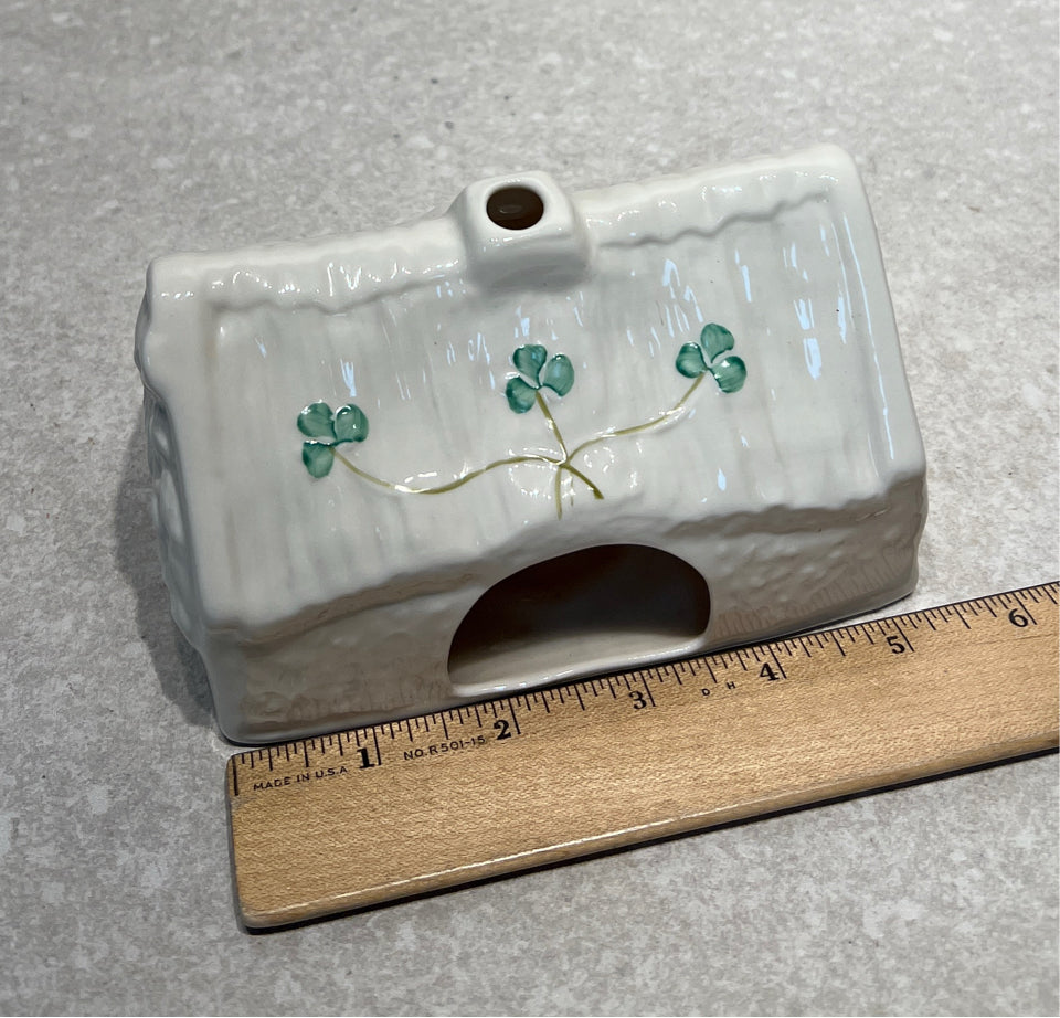 Belleek Candle Holder
