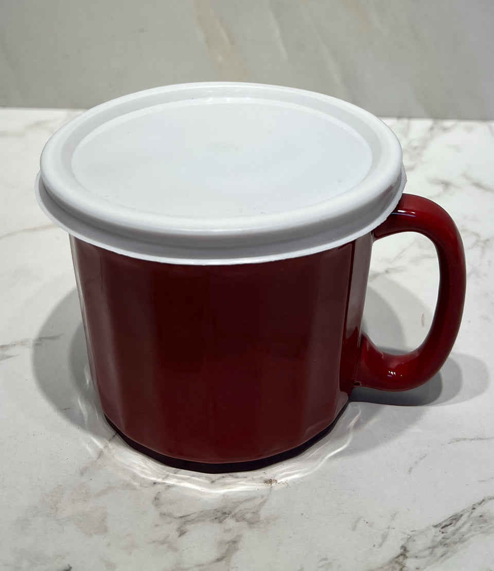 Covered Soup Mug