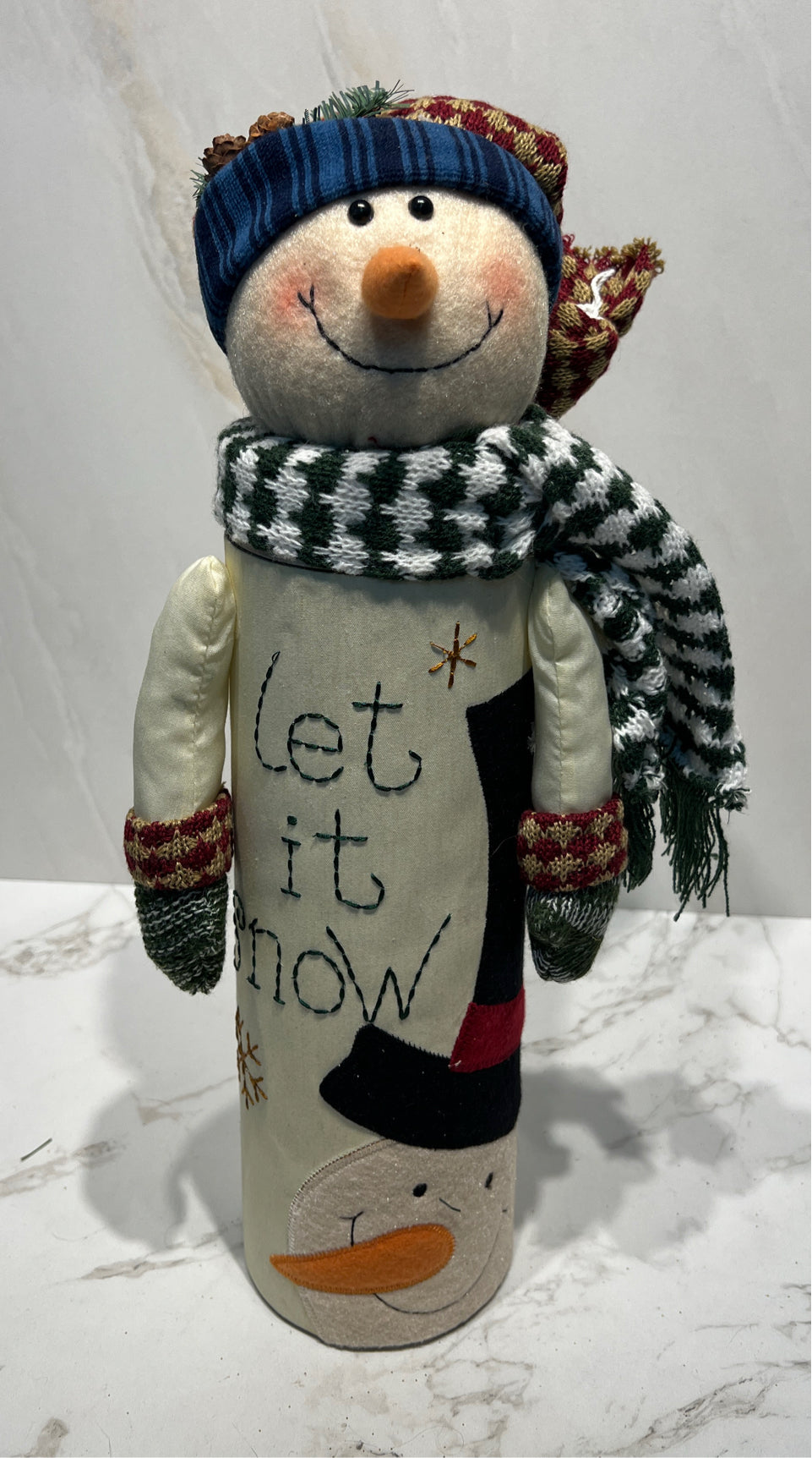 Snowman Bottle Holder