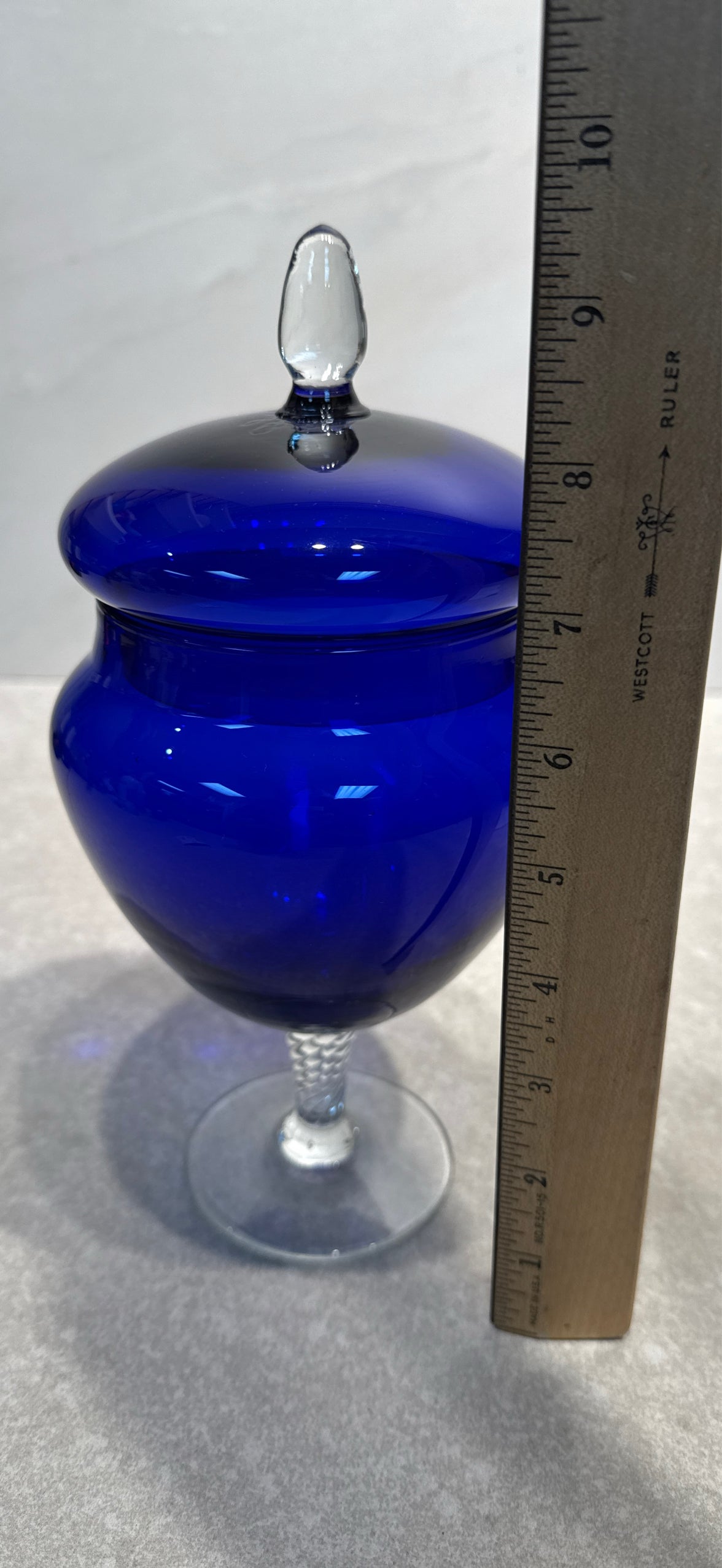 Cobalt Blue  Apothecary Jar
