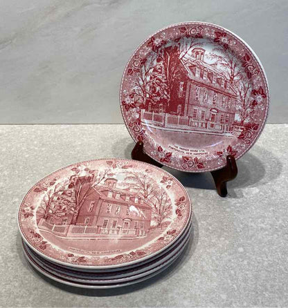 Set of 6 Portsmouth, NH Plates