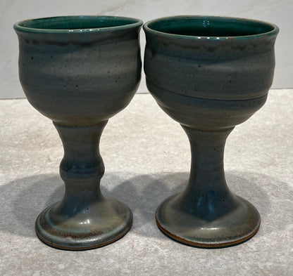Set of 2 Pottery Cups
