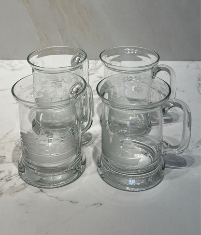 Set of 4 Toscany Ship Glasses