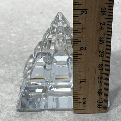 Waterford Pyramid Paperweight