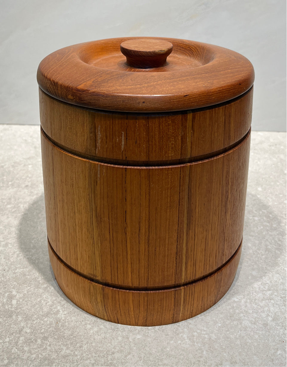Teak Ice Bucket