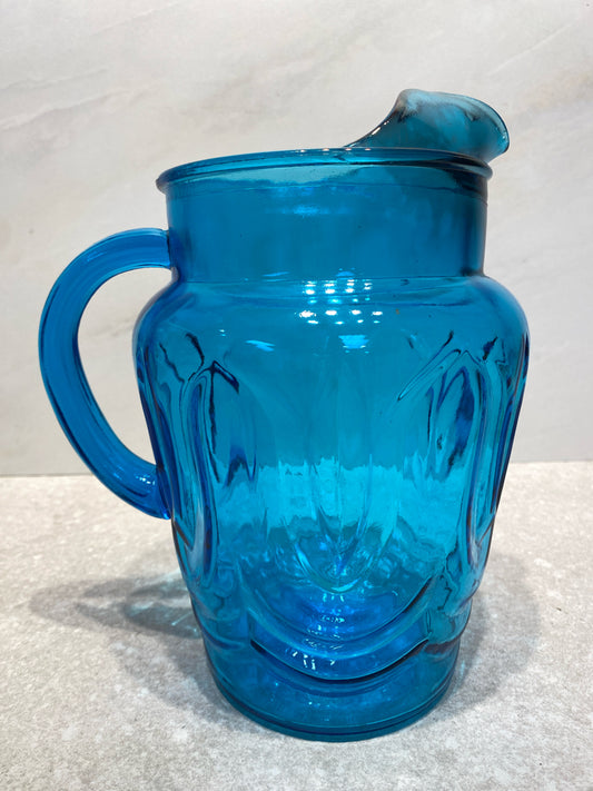 Vintage Blue Pitcher