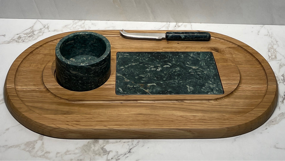 Cheese Board  With Spreader