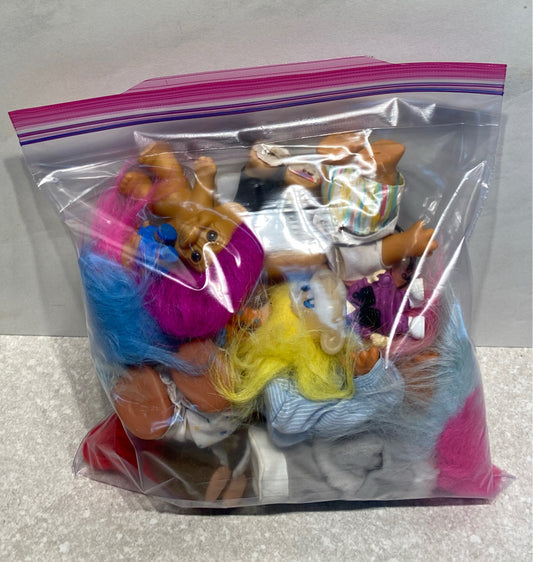 Lot of Vintage Trolls