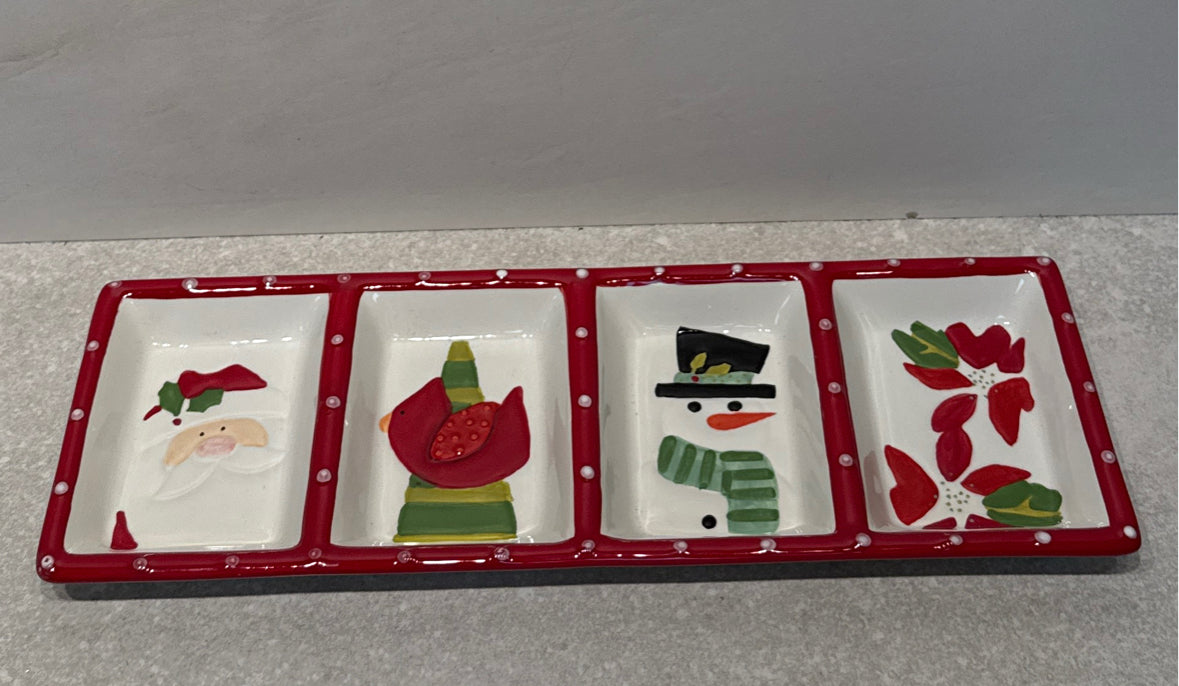 Christmas Divided Tray