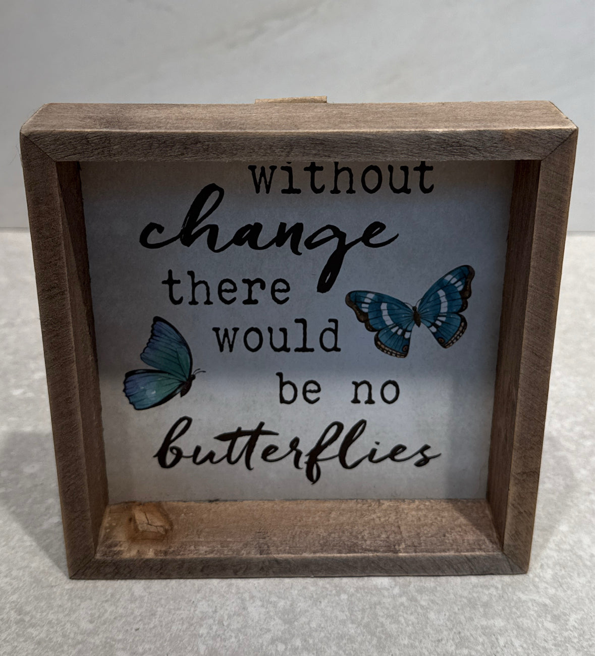 Box Sign