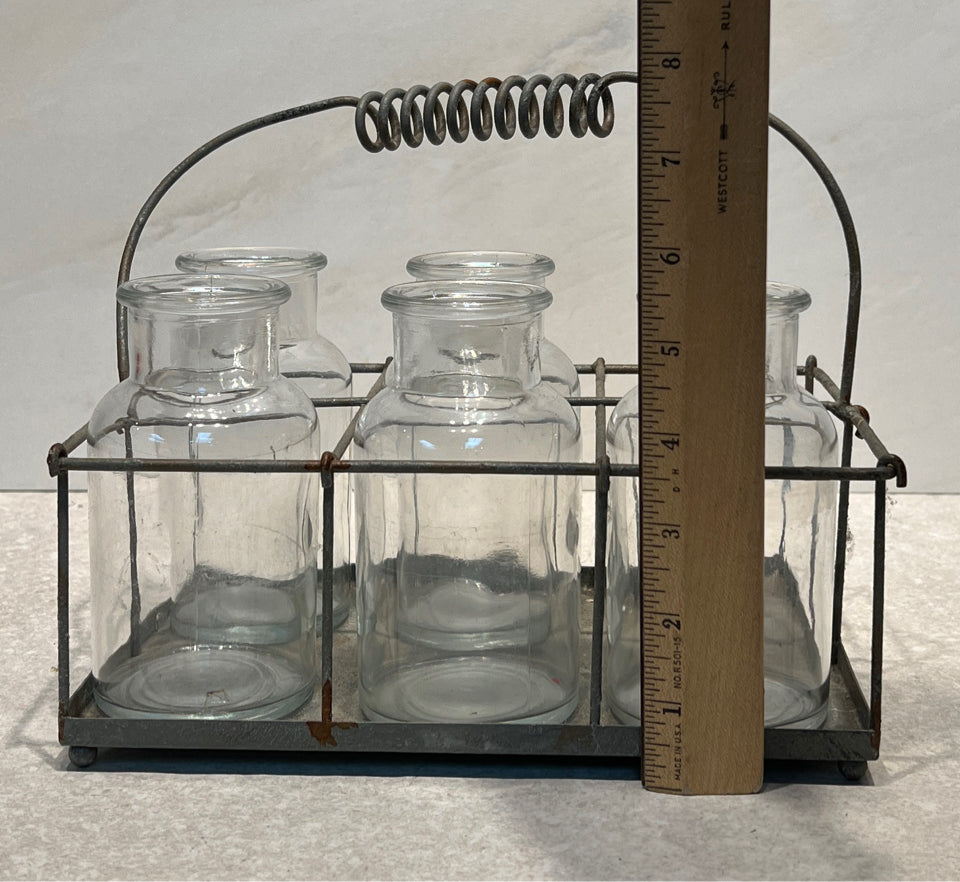 Carrier with 5 Bottles